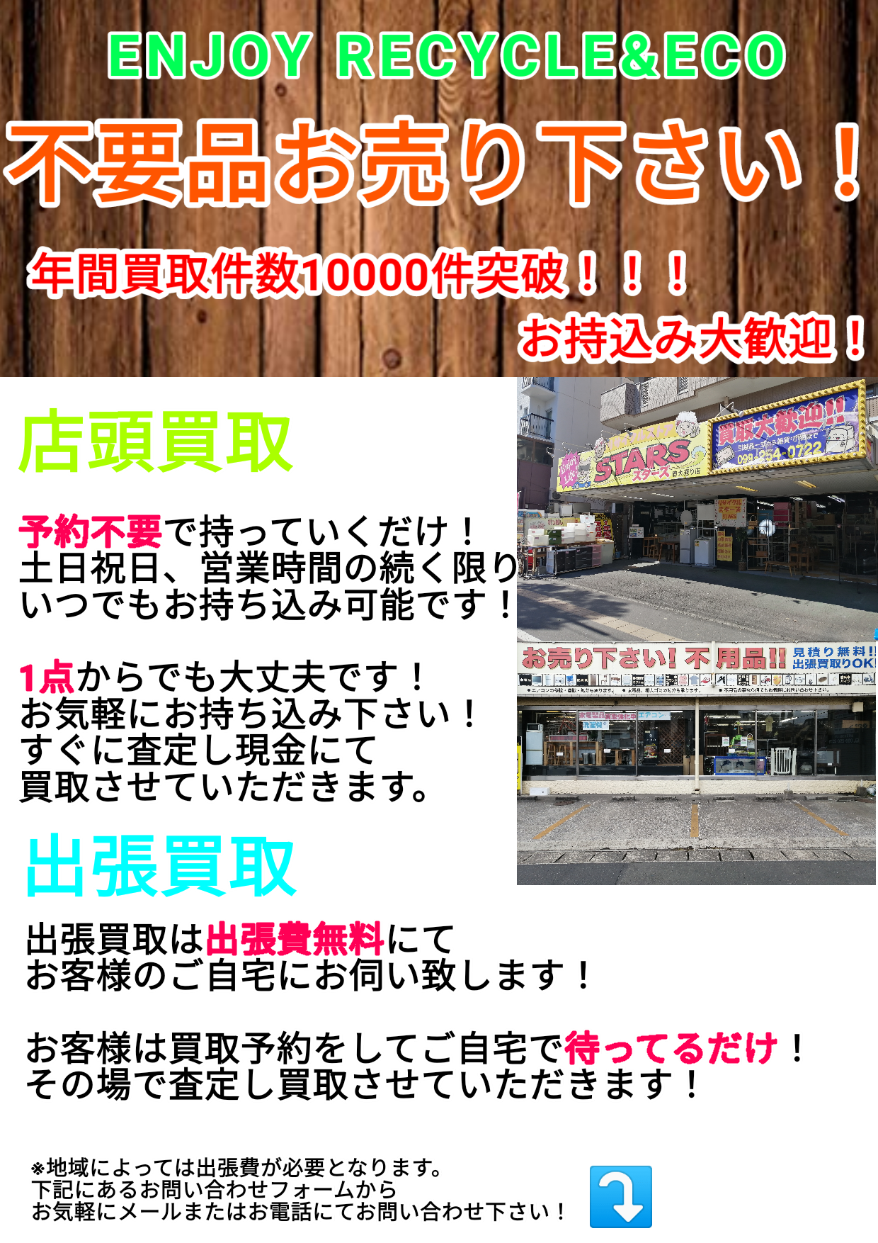 買取の流れ|リサイクルストアスターズ|鹿児島県鹿児島市 買取の流れ|リサイクルストアスターズ|鹿児島県鹿児島市
